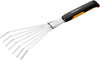 Hand Rake, Heavy Duty Gardening Hand Tool with Ergonomic Handle and Hanging Hole