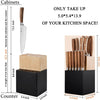 15 PCS Knife Block Set, Ultra Sharp High Carbon Stainless Steel with Wooden Handle