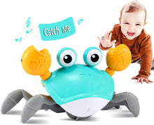  Crawling Crab Baby Toy - Infant Tummy Time Toys 3 4 5 6 7 8 9 10 11 12 Babies Boy