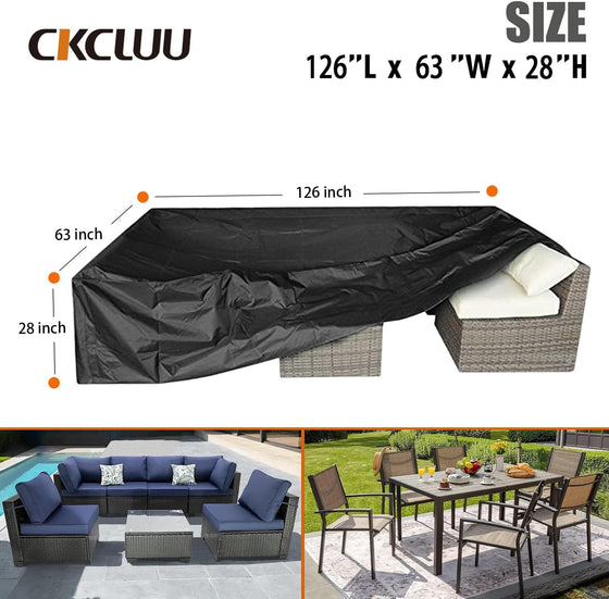 Patio Furniture Set Cover Outdoor Sectional Sofa Set Covers Outdoor Table and Chair Set Covers