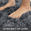 Area Rugs for Living Room Bedroom, Machine Washable 4x5.9 Feet Soft Fluffy Shaggy Bedside Rug