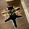 Light Up Fried Cat Rug Funny Christmas Lights Decoration