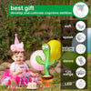 Dancing Talking Cactus Mimicking Toy,Talking Repeat Singing Sunny Cactus Toy 120 Pcs Songs for Baby