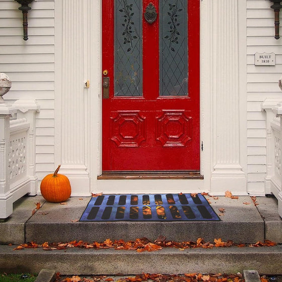 Halloween 3D Illusion Clown Door Mat, Halloween Door mat, Halloween Clown Sewer Doormat,