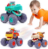 Toy Cars for 1 Year Old Boy Gifts Monster Trucks Boys Toys for 1 2 3 Year Old Boys Girls Kids