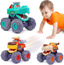  Toy Cars for 1 Year Old Boy Gifts Monster Trucks Boys Toys for 1 2 3 Year Old Boys Girls Kids