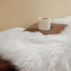 White Small Area Rugs, Fluffy Sheepskin Fur Rug, Ultra Soft 2x3 Ft Rugs