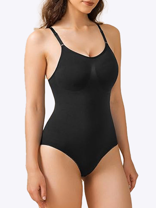 SD traders Black Briefs Bodysuit